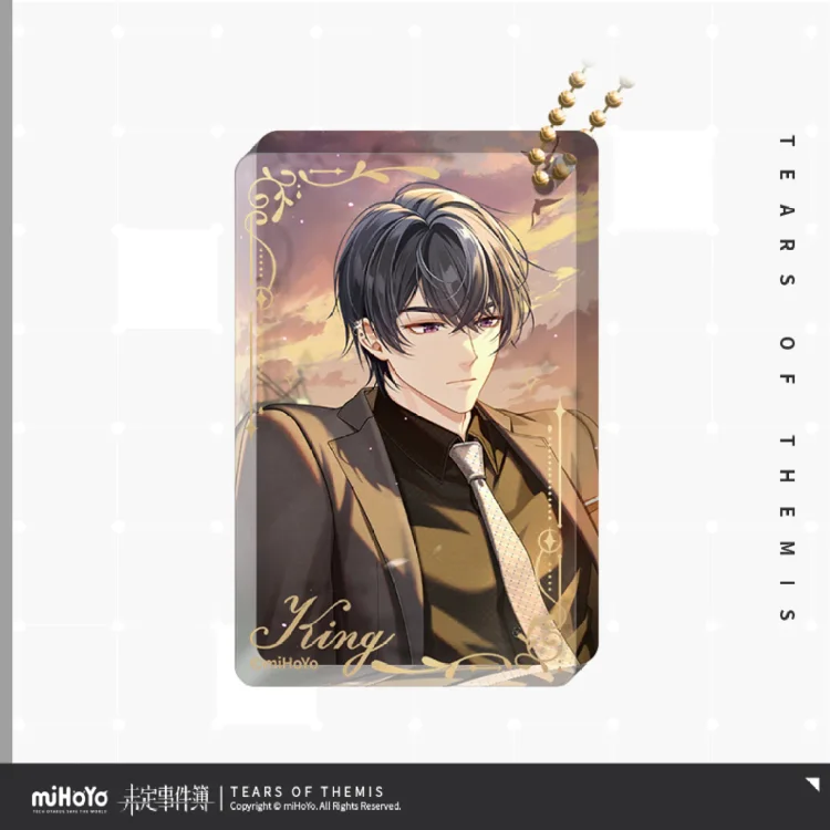 Heart Commemorative Series Third Bullet Thick Acrylic Keychain [Original Tears of Themis Official Merchandise]