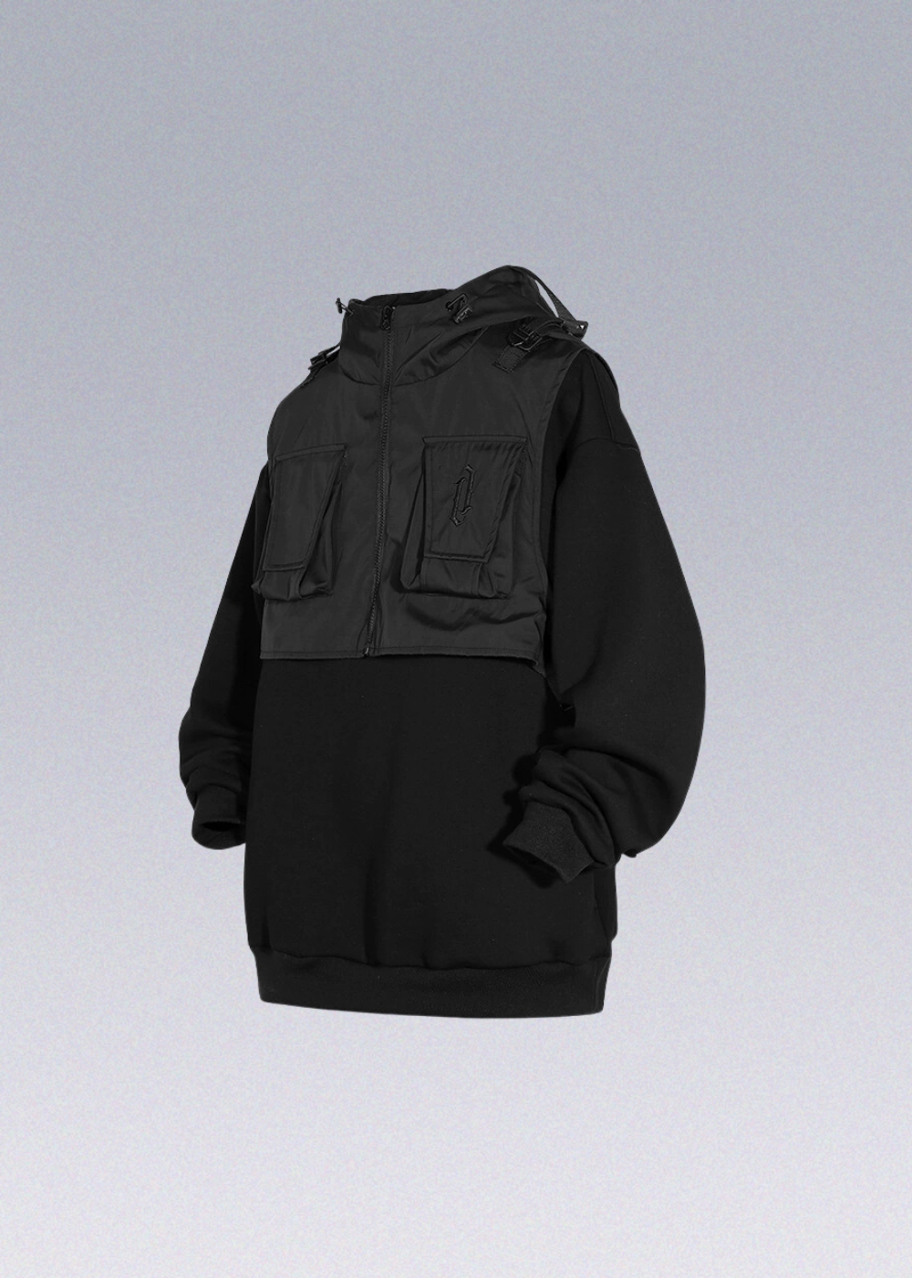 Fake Vest Hoodie JIYE HEAVY INDUSTRY techwear-x