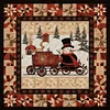 (Multi-Style) Christmas Tree-14CT Stamped Cross Stitch 40*40cm/15.75*15.75in
