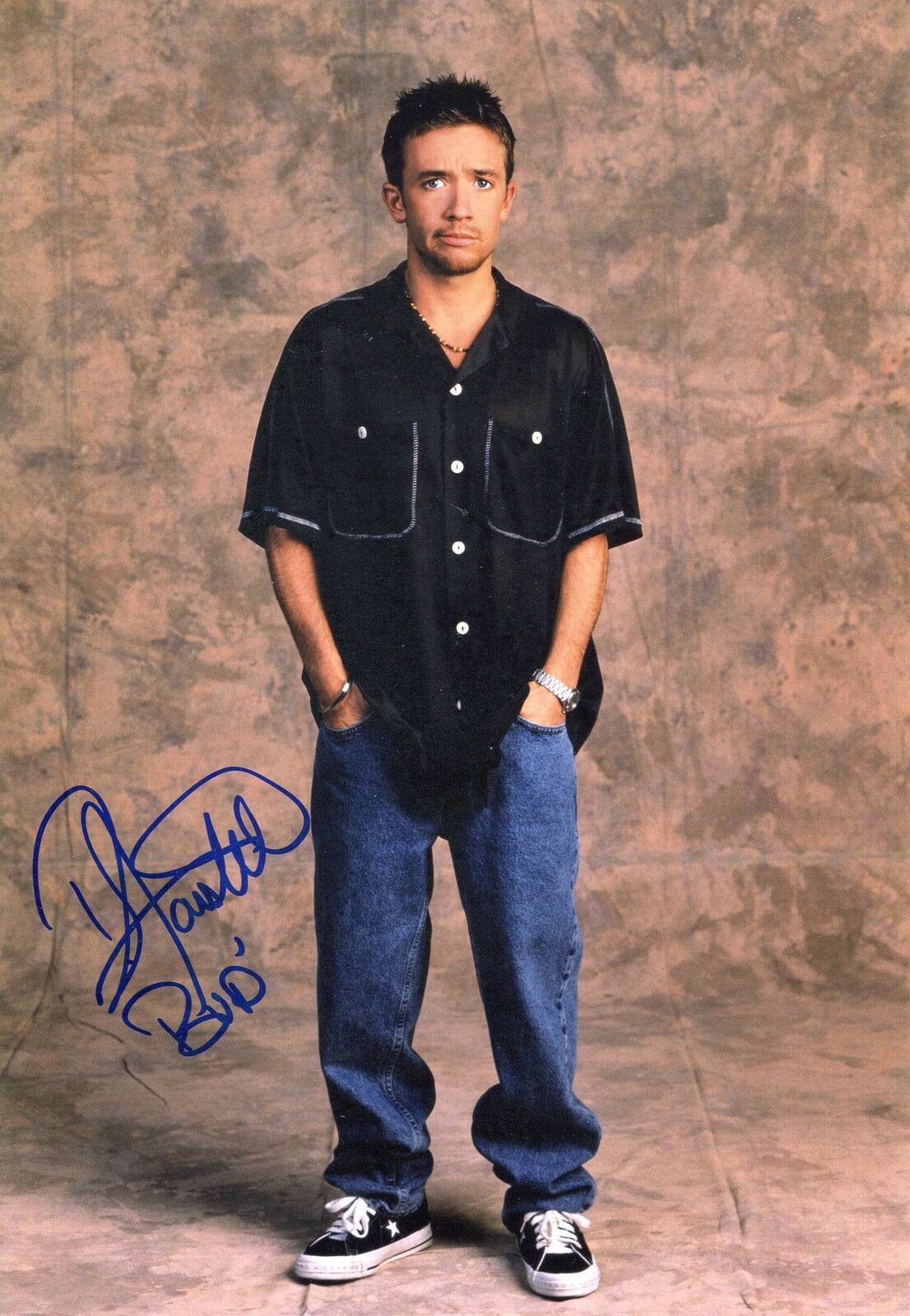 David Faustino ACTOR & MUSICIAN autograph, signed Photo Poster painting