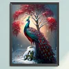 Peinture Au Diamant De Forage Rond Peacock-50 * 60CM (Grande Taille)