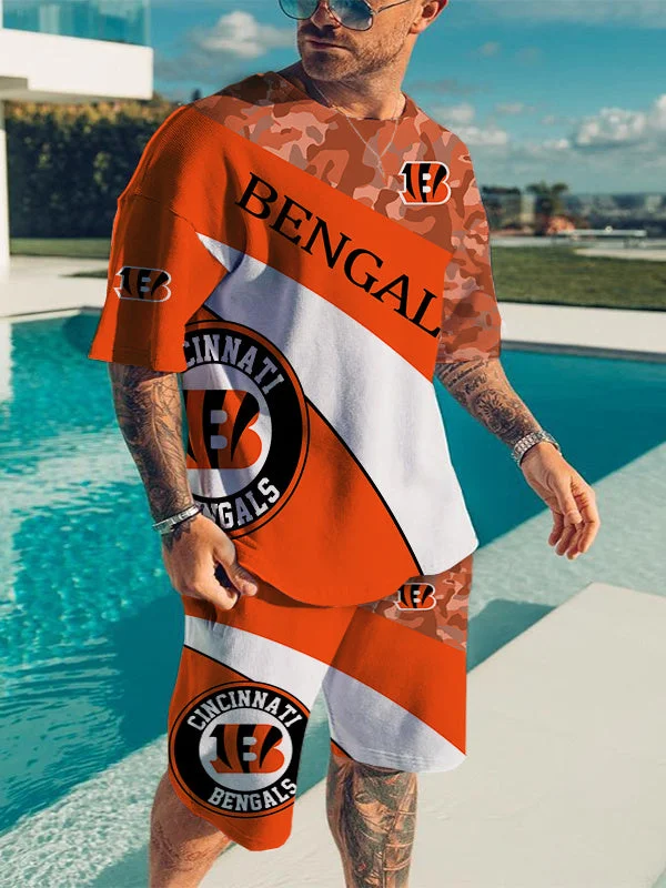 Cincinnati Bengals
Limited Edition Top And Shorts Two-Piece Suits