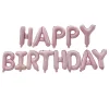 16" HAPPY BIRTHDAY Aluminum Film Letters Balloons Birthday Party Celebration Decors