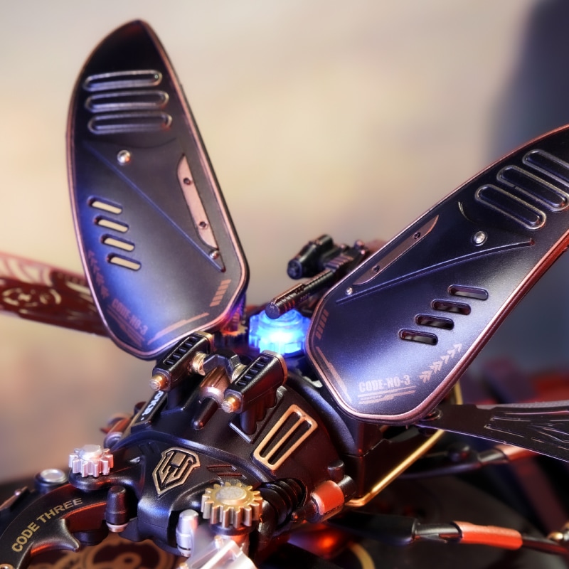 Tegooe DIY Mechanical Organism 3D Puzzle - Steampunk Insect Model Kit