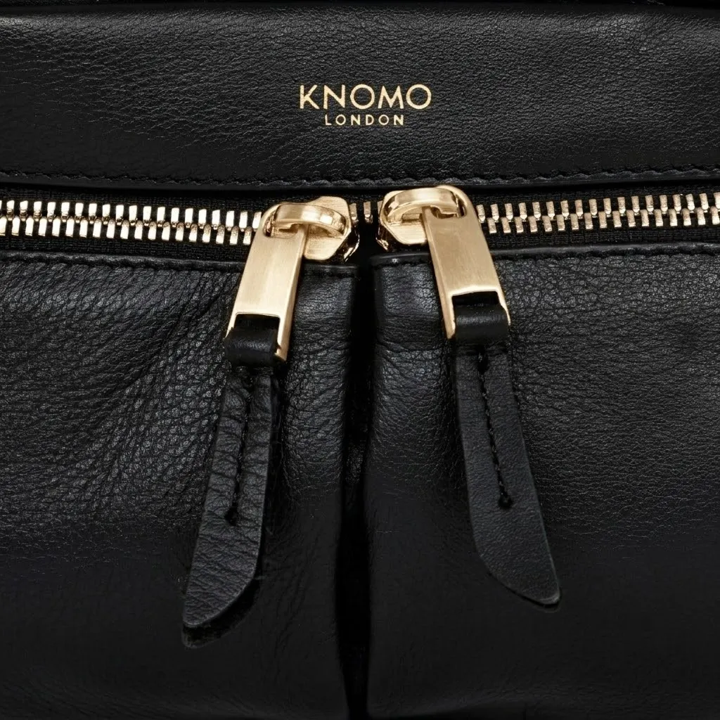 Knomo Hanover Leather Briefcase 