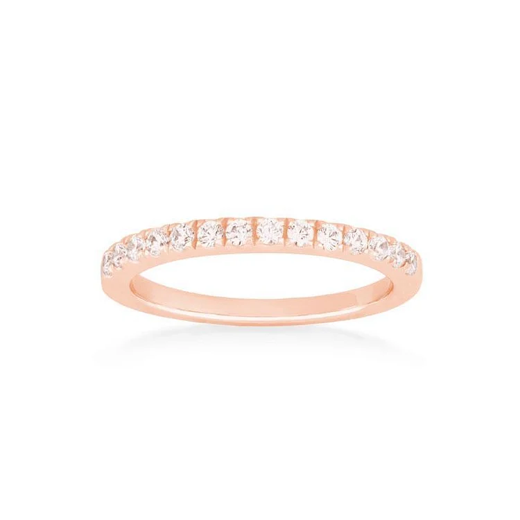 S925 Rose Gold Stack Band-90% OFF