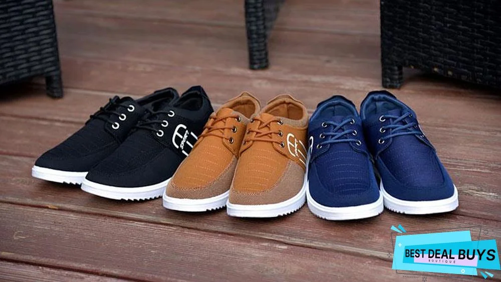 Casual Shoes Men Breathable Canvas Shoes For Men Fashion Espadrilles Men Flats Casual Trainers Men Footwear