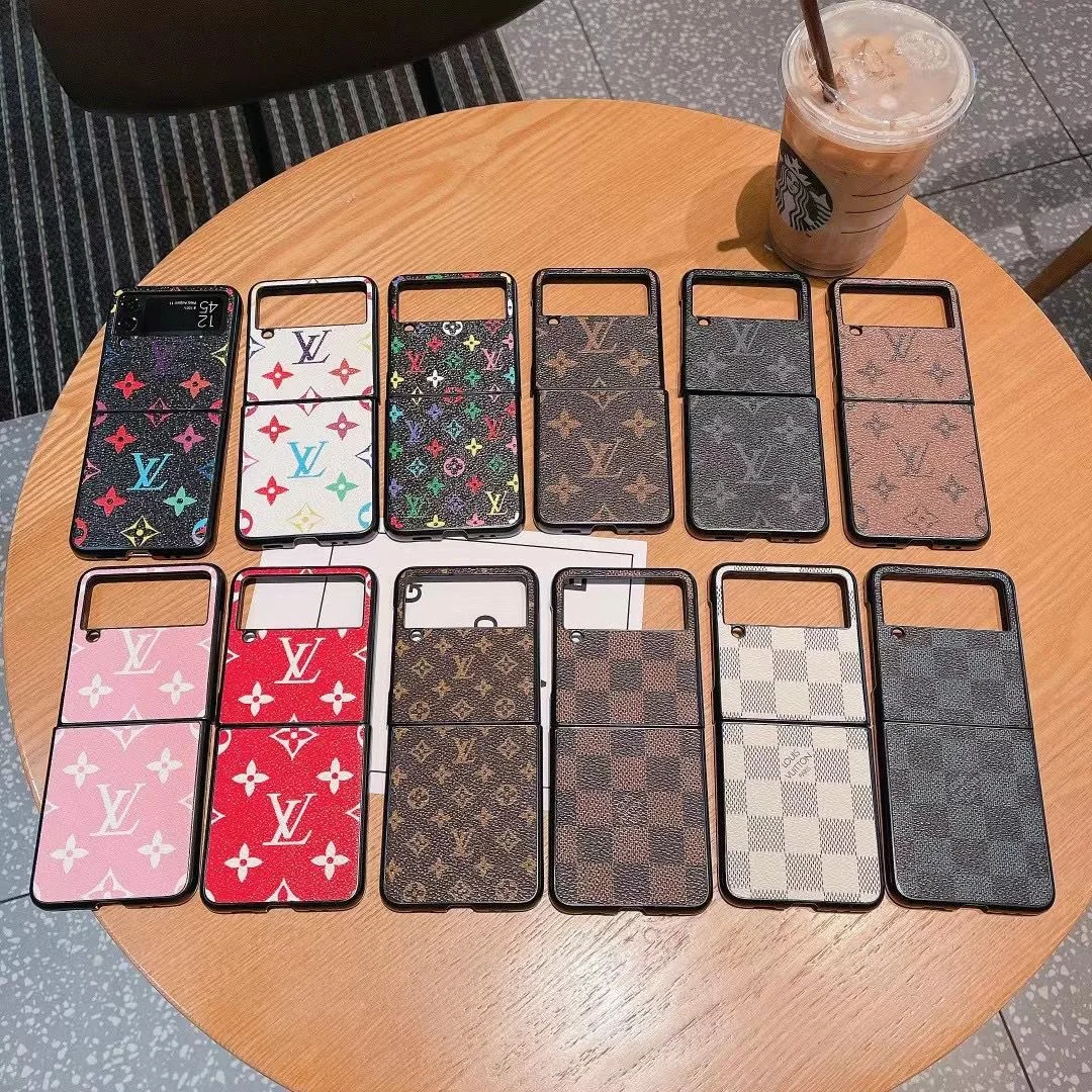 Multicolor Leather Folding Samsung Case