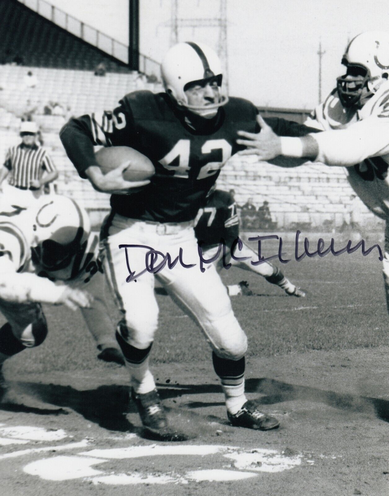 Don McIlhenny #1 8x10 Signed Photo Poster painting w/ COA Green Bay Packers 031019