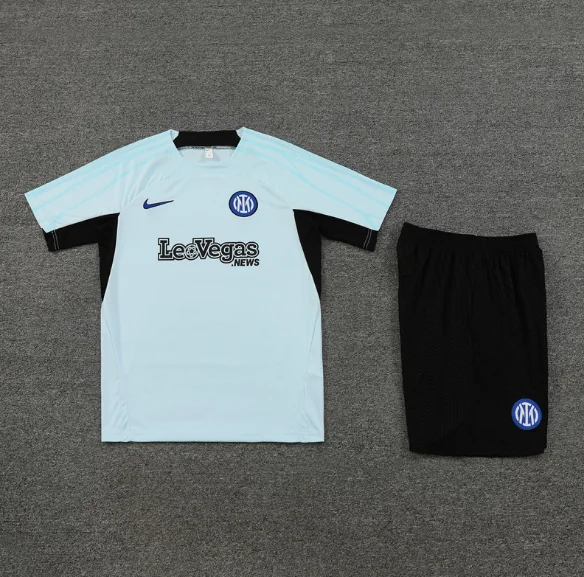 23/24 Inter Milan Short Sleeve Training Kit Football Shirt Thai Quality