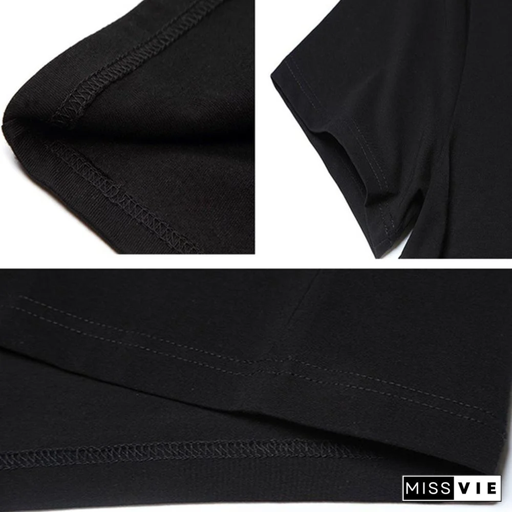 Stranger Things Themed Full Moon Halloween T Shirt Black