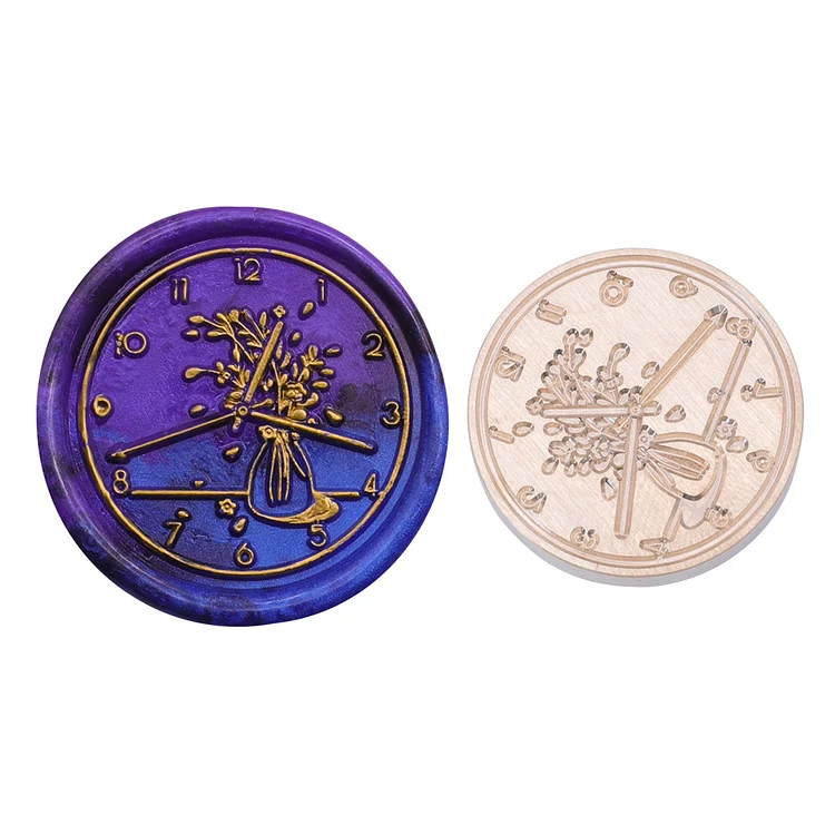 Diy Fire Lacquer Round Sealing Wax Stamp Head 25Mm gbfke