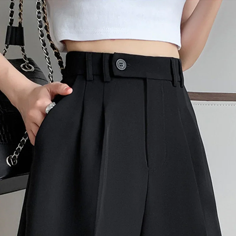 Versatile High Waist A-Line Pants