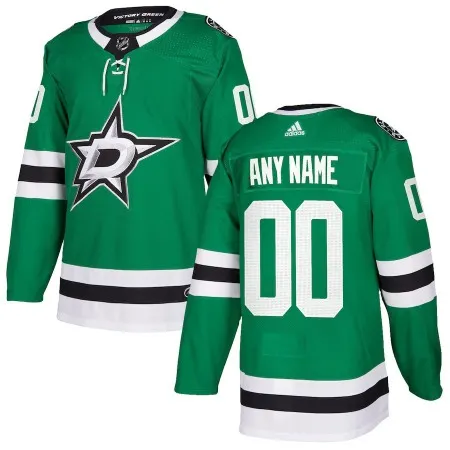 Men's  Dallas Stars Personalized Authentic Green Home Stitched NHL Jersey