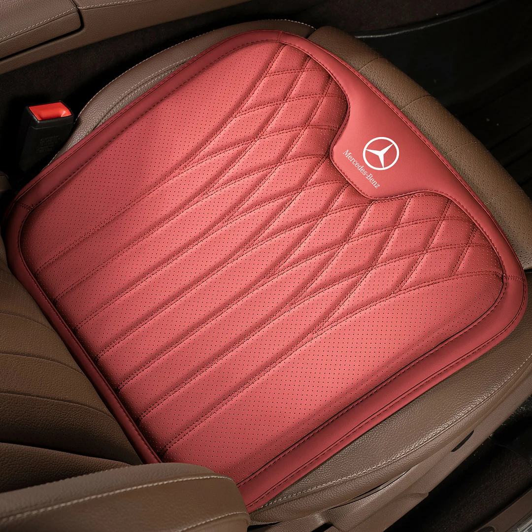 All-Season Universal Nappa leather Seat Cushions (with Logo)