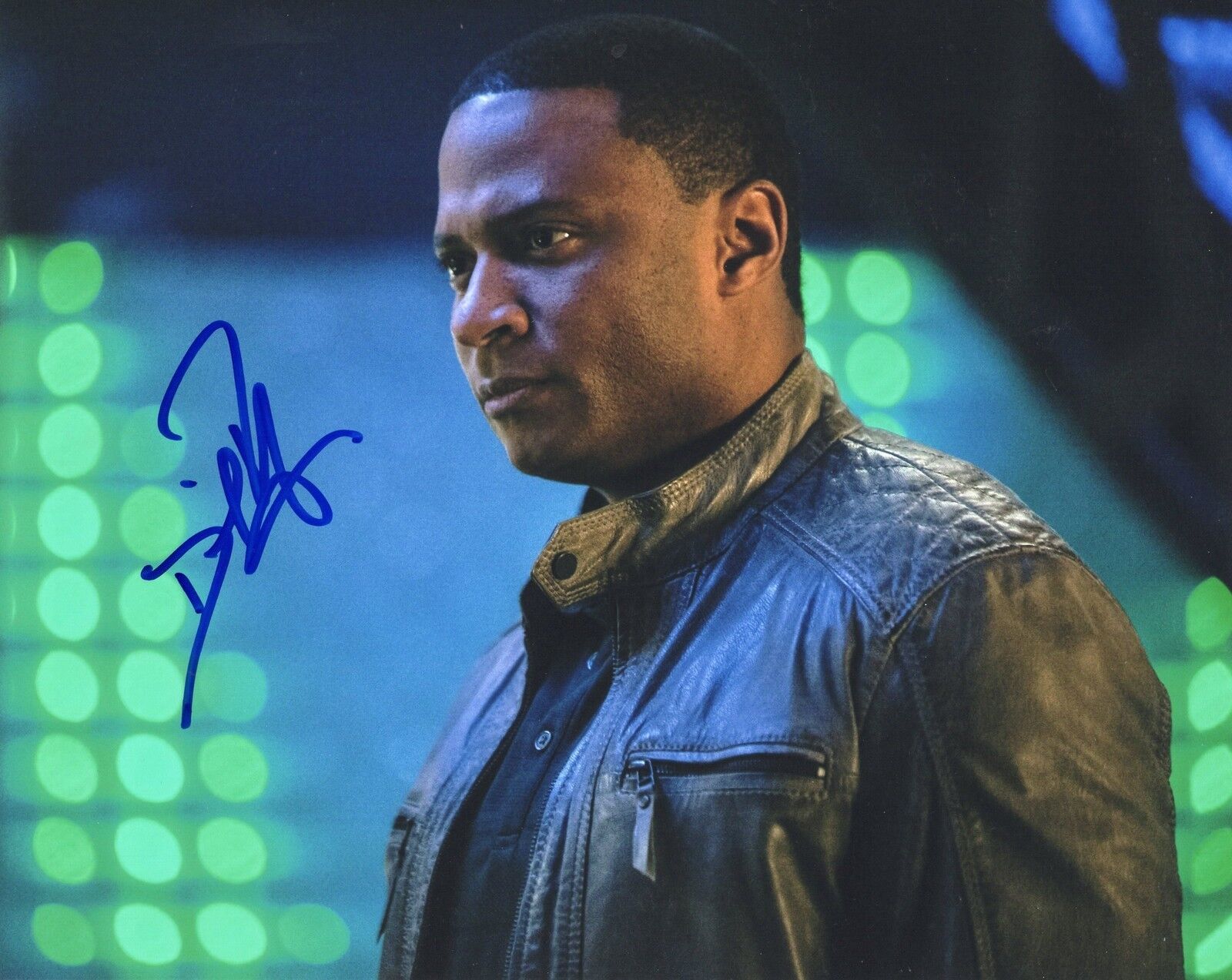 David Ramsey autographed Arrow John Diggle Signed 8x10 Photo Poster painting w/COA