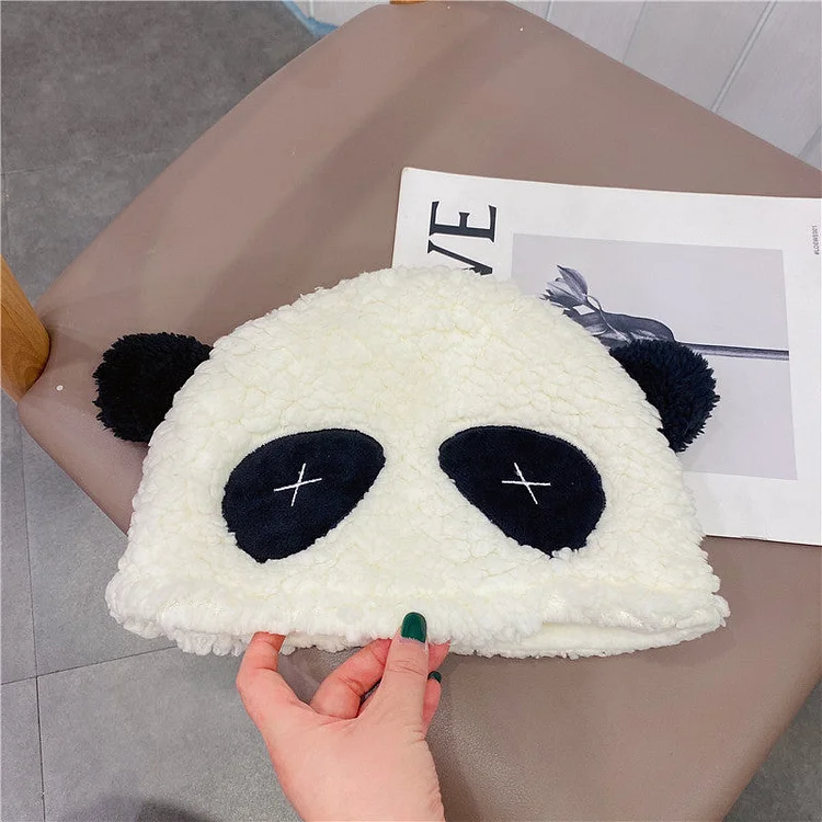 Cute Winter Panda Warm Hat