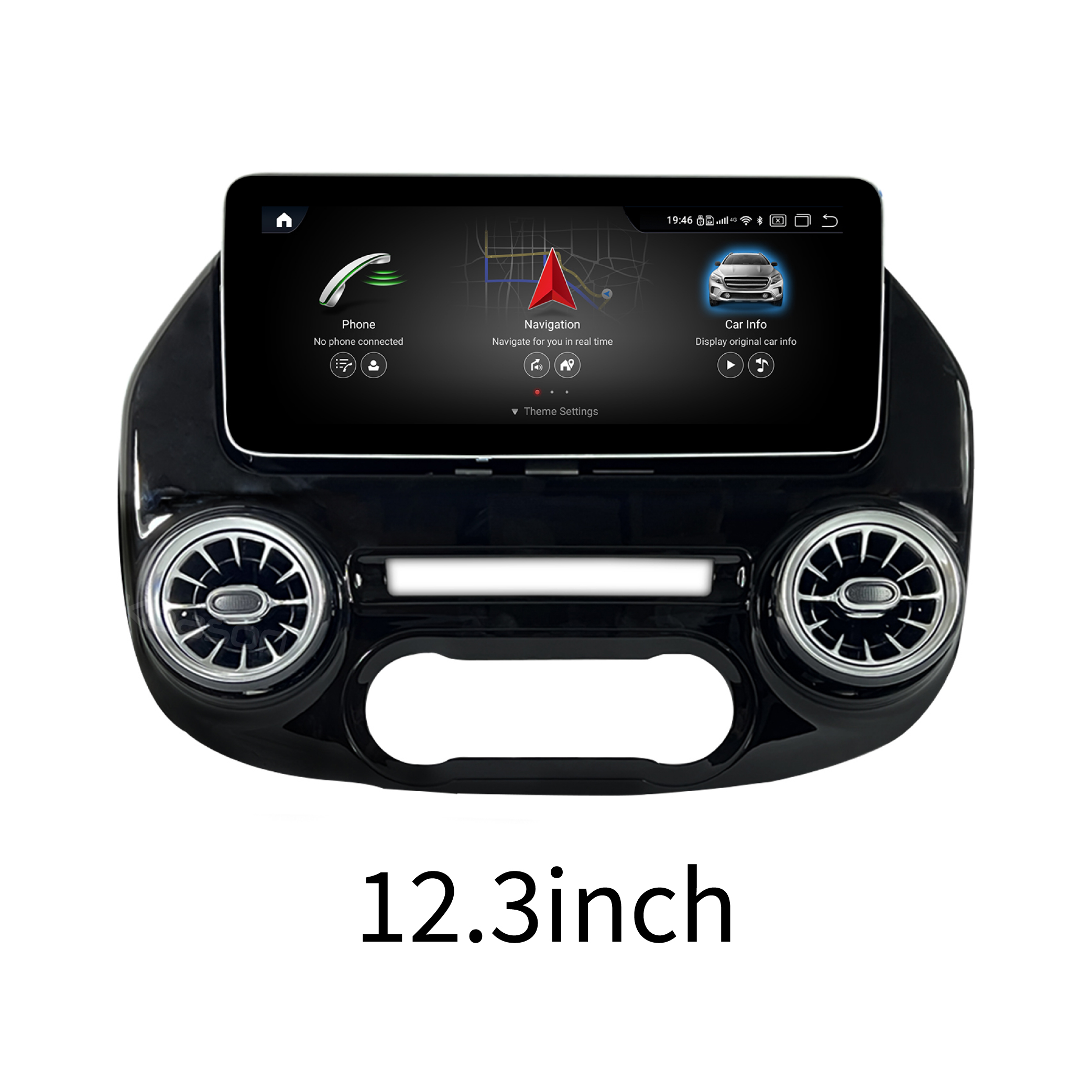 Koason Android Screen Upgrade Apple CarPlay Android Auto GPS Navigation Car Multimedia Player for Mercedes Benz Vito