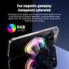 Multifunctional Magnetic Wireless Bluetooth Speaker Portable Mini Sound Box BT 5.3 RGB Lighting Phone Holder for Gaming Travel
