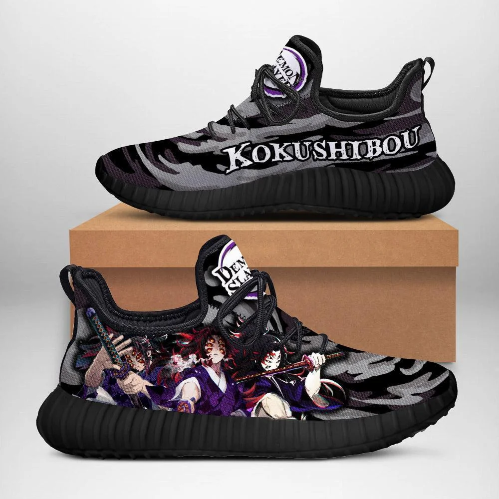 Demon Slayer Kokushibou Reze Shoes Custom Anime Sneakers