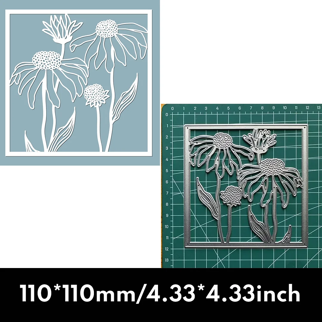 Athvotar Flowers Craft Paper Dies Cut Diy Handmade Mold Scrapbook For Card Making Stencils New Embossing Dies 2023