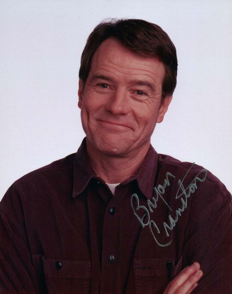 BRYAN CRANSTON autographed 8x10 Picture Photo Poster painting signed Pic with COA