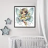 Daffodil Fairy Girl - Crystal Rhinestone Diamond Painting