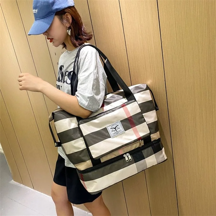 (Summer Hot Sale🔥🔥)New Foldable Dry/Wet Separation Travel Bag