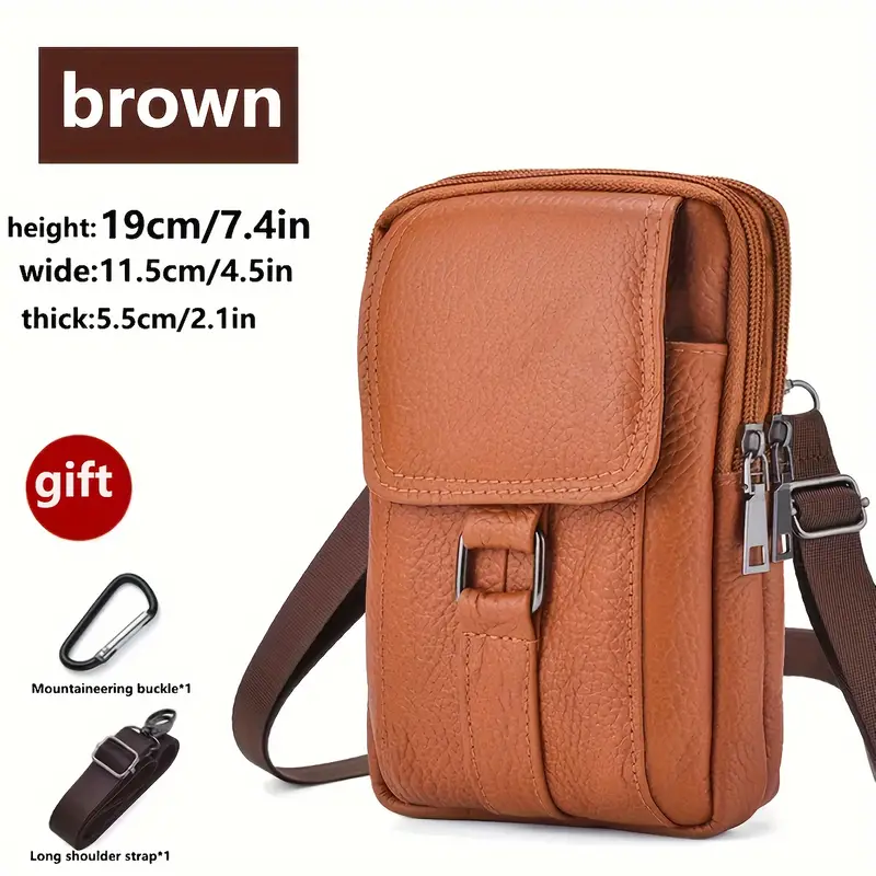 1pc     bag top   cowhide   hanging     details 15
