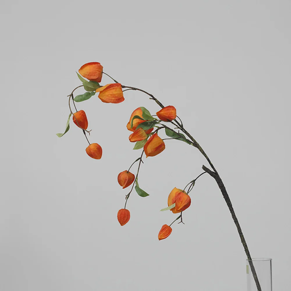 Forest hanging lantern flower simulation flower ornament photography props