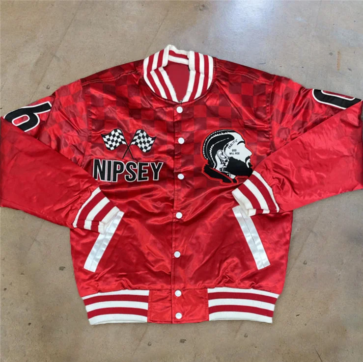 Personalized printed sports baseball uniform jacket