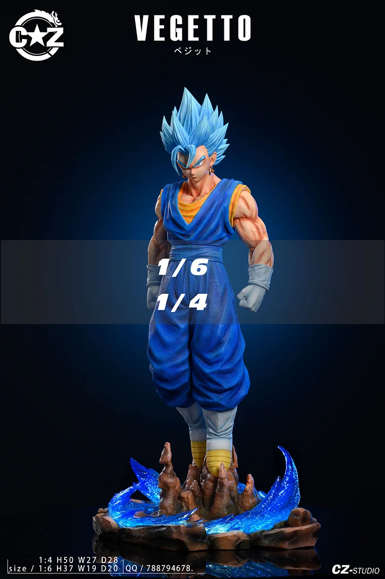 Figure Dragon Ball Super - Vegetto Super Sayajin Blue - Dokkan Battle