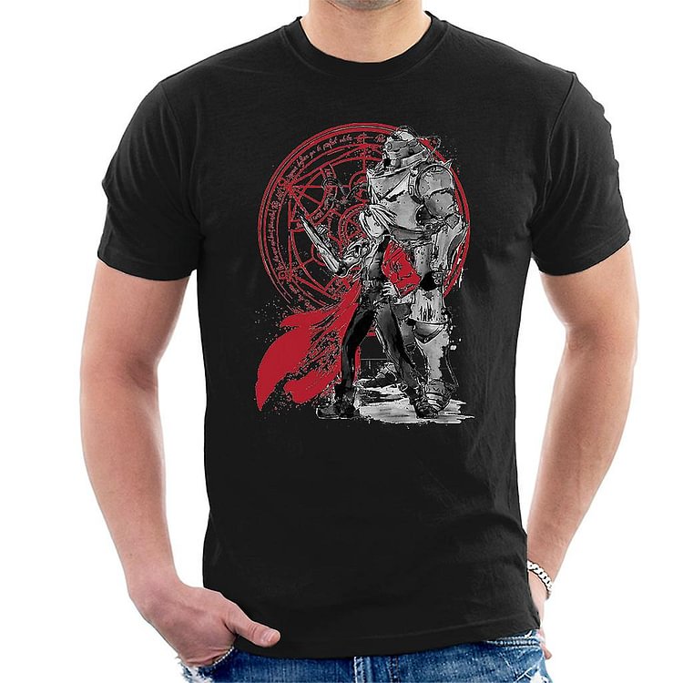 Fullmetal Alchamist Brothers Men's T-Shirt