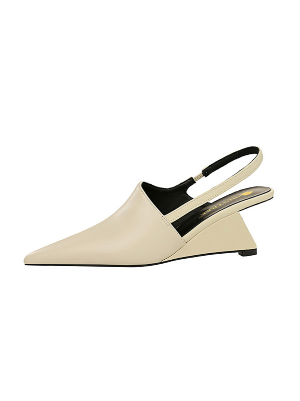 Split-Joint Pointed-Toe Pumps APRICOT-40