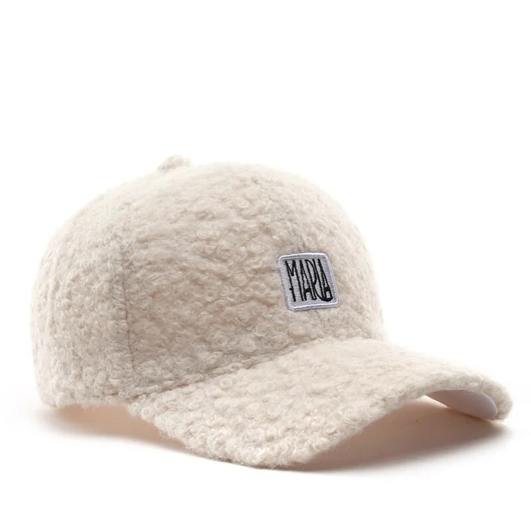Baseball Cap Women Autumn Winter Lambswool Warm Hats For Man Snapback Hat Female Hip Hop Cap Gorras Bone Casquette Gorro Hats