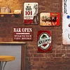 4pcs - Liquor - Vintage Metal Signs(12*16Inch)
