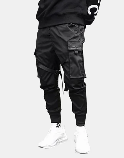 Techwear Strapped Cargo Pants (1.0)