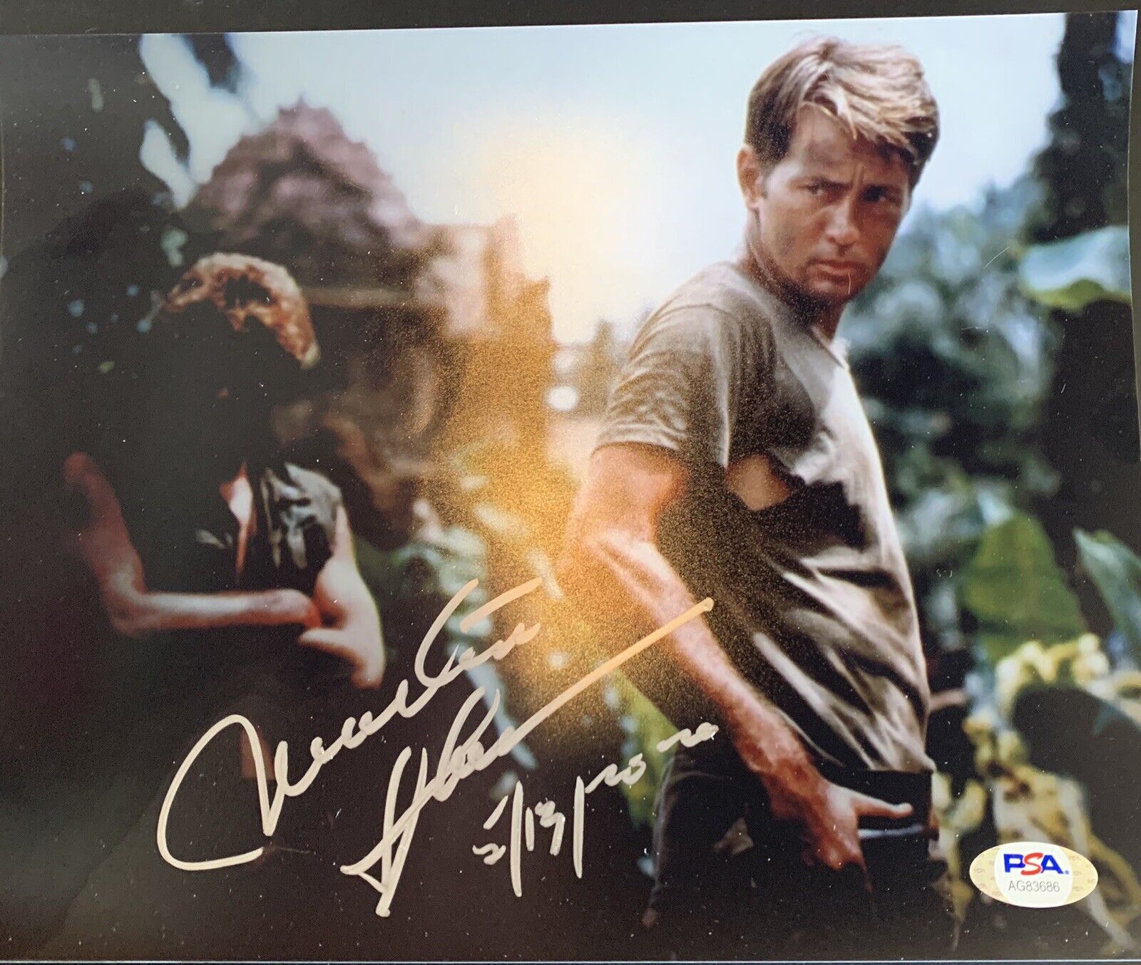 Martin Sheen Signed 8x10 Psa Coa