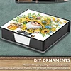 Diamond Painting PU Gnome Notecard Box with 160 Sheets Paper Note Holder