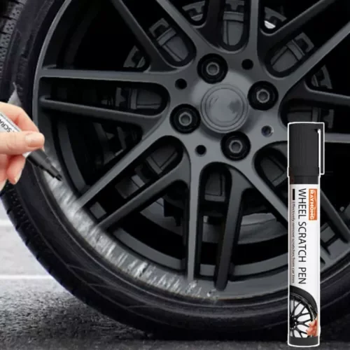 Dronehint 1Set Car Parts Wheel Rim Scratch Repair Pen Touch Up Paint Tools Kit Accessory (For: Acura) Parts