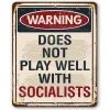 Warning - Vintage Metal Signs(12*16Inch) - Warning