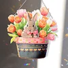 Diamond Painting Easter Rabbit Pendant Set