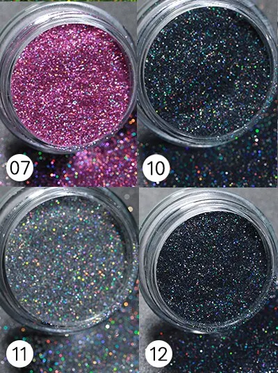 1 Box Gold Sliver Pink Mirror Nail Powder Glitter Sequins Nail Art Gel Polishing Chrome Flakes Pigment Dust Decorations