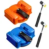 Flooring Installation Tool Double-Sided Striking Laminate Flooring Repair Kit with Enhanced Suction Cup and Hammer for Vinyl Plank Hardwood Floors