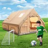 [US Local Warehouse] Inflatable Camping Tent with Pump Waterproof Windproof Blow Up Tent for Outdoors
