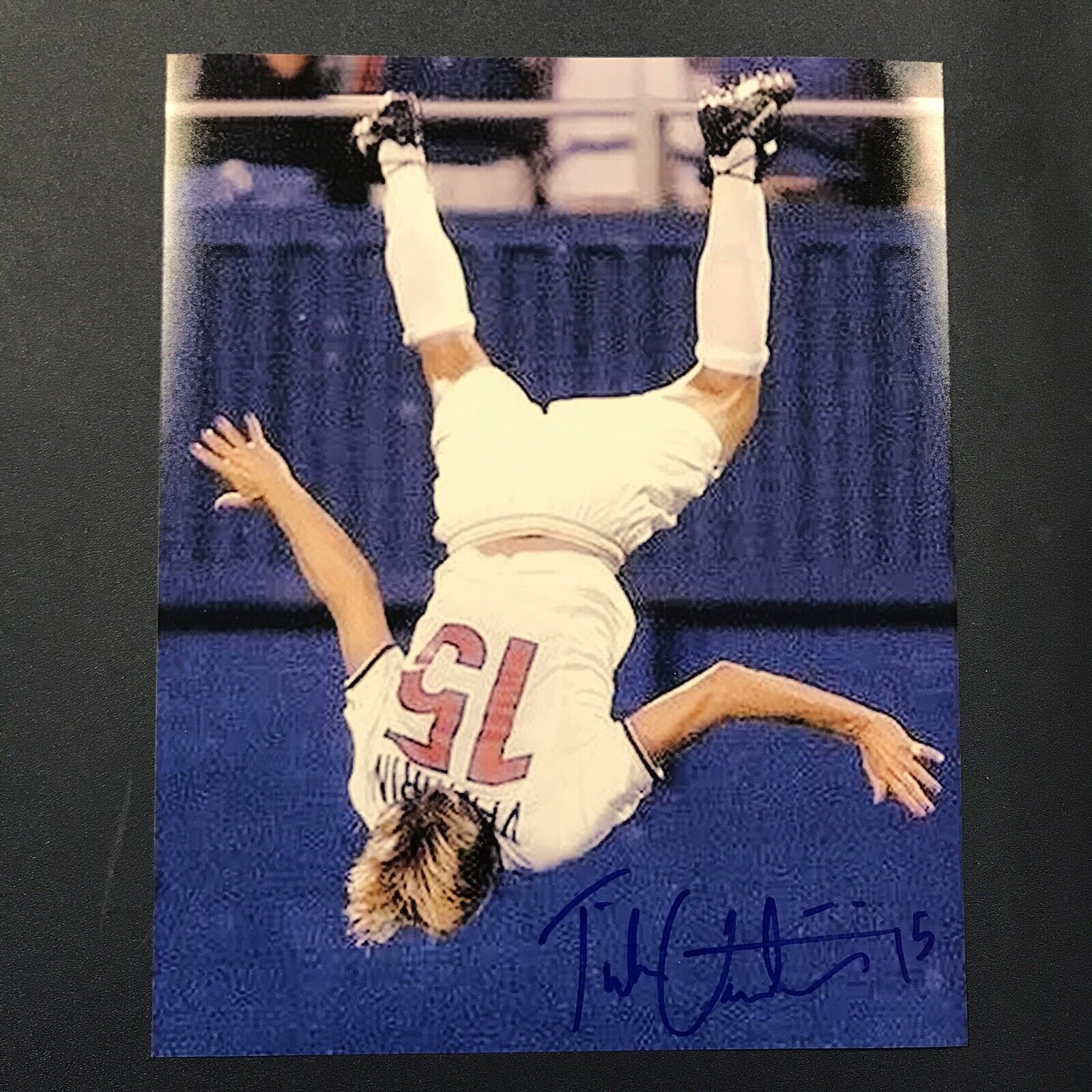 TISHA VENTURINI HAND SIGNED 8x10 Photo Poster painting AUTOGRAPH AUTHENTIC USA WOMENS SOCCER COA