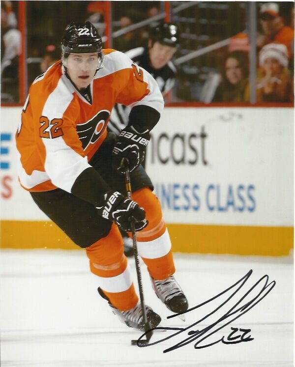 Philadelphia Flyers Luke Schenn Signed Autographed 8x10 Photo Poster painting COA