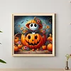 Diamond Painting-DIY Full Round Drill Halloween Skull(40*40 CM)