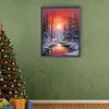 Diamond Painting-DIY Full Round Drill Snow Scenery