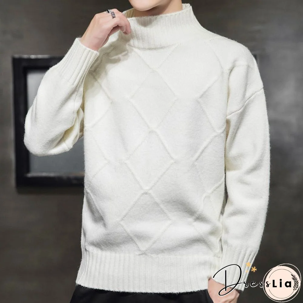 Half-neck Trend Sweater Men's Sweater